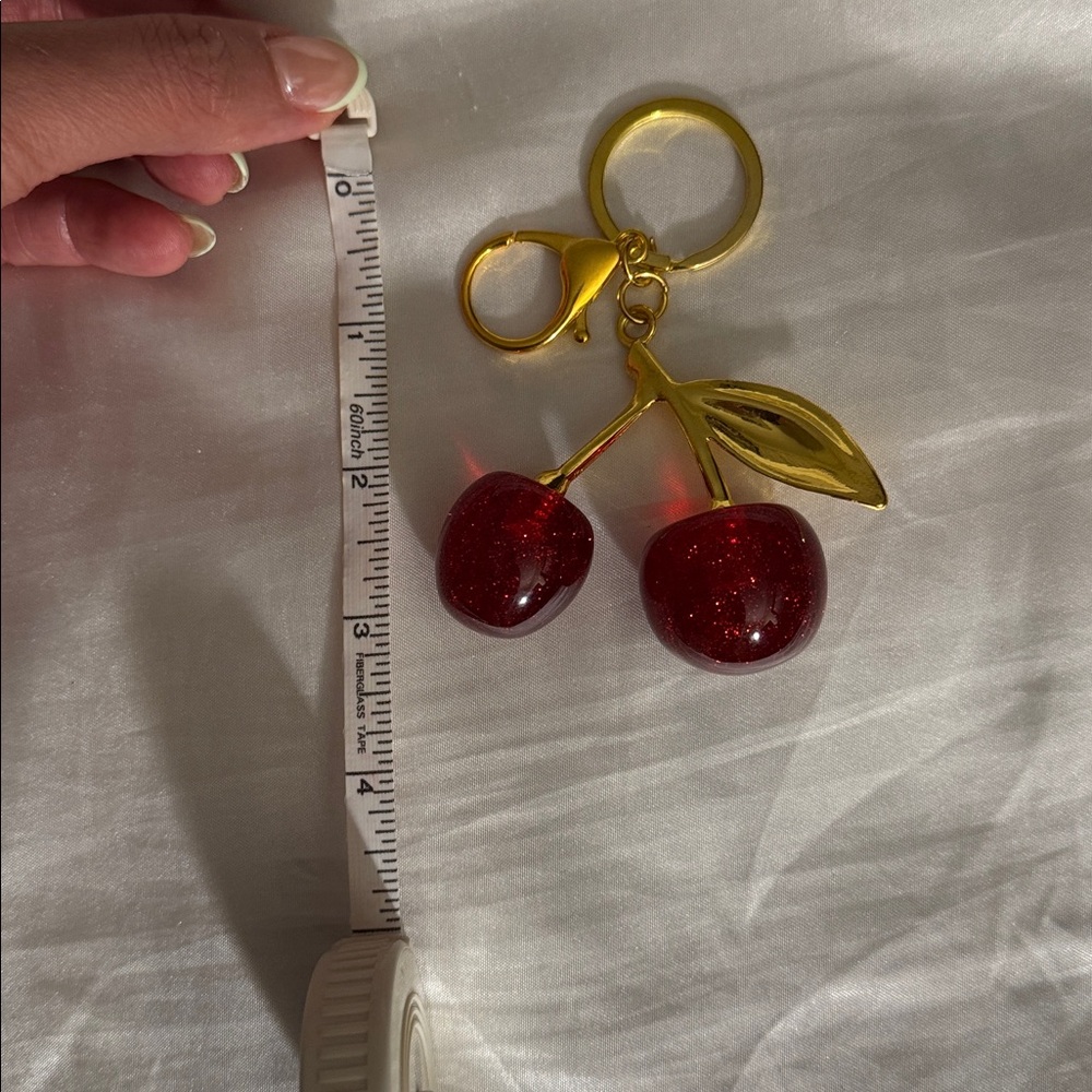 Cherry Bag Charm - Picture 4 of 4